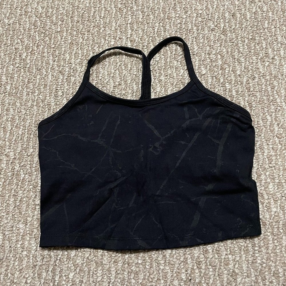 Beyond Yoga Lost Your Marbles Slim Racerback Cropped Tank XS